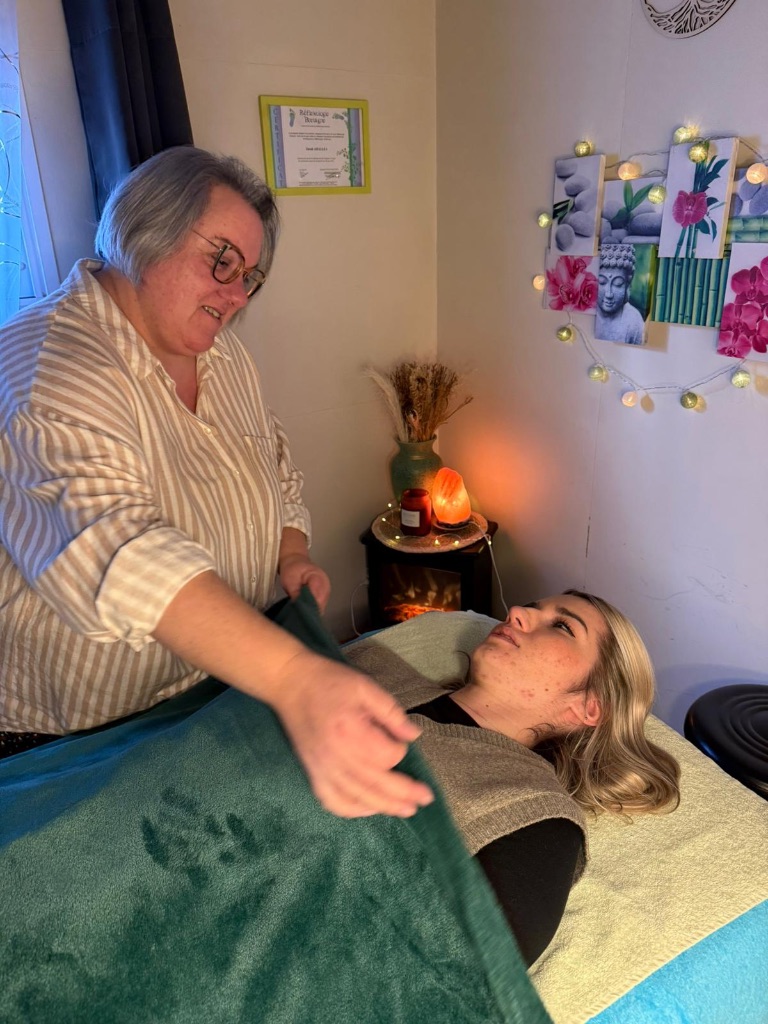 Sara Aballea en séance